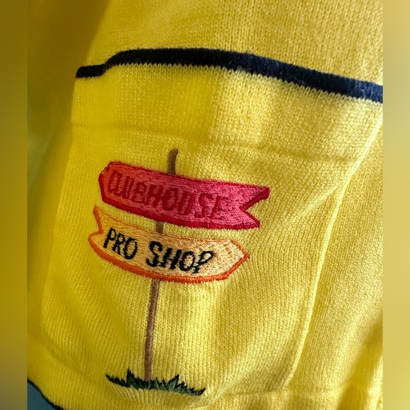 Vintage golf cardigan.  Early 60s. - Picture 4 of 7